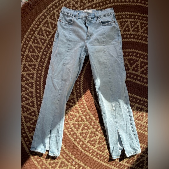 90s ultra high rise straight jeans Abercrombie and Fitch - Picture 1 of 2